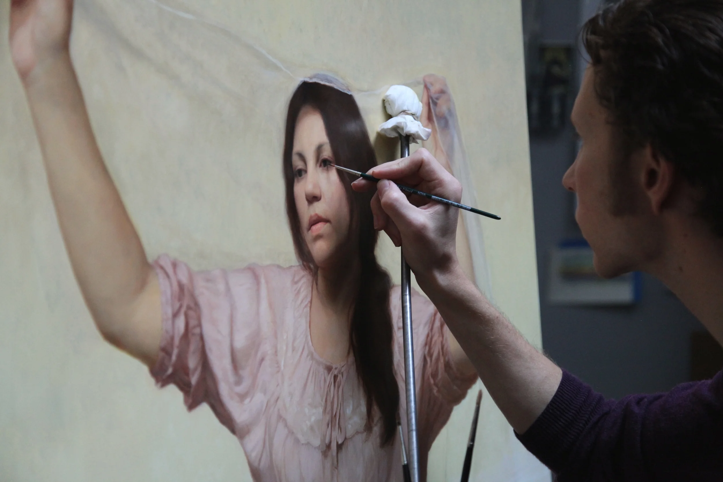 The Veil in progress.JPG