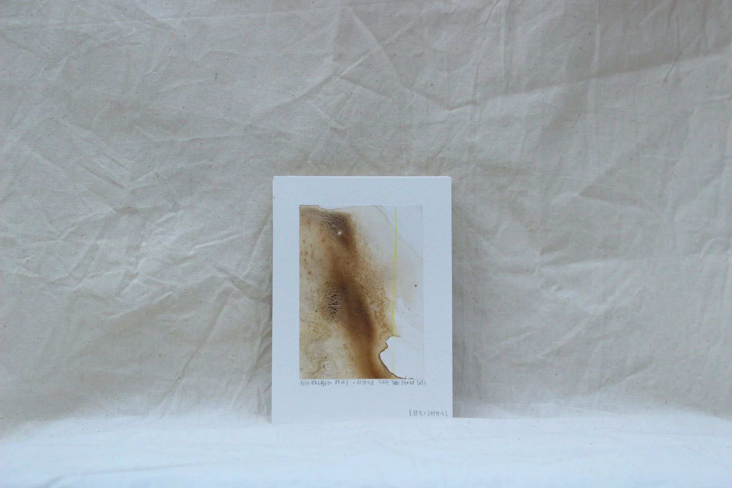 4 - Time Torn Shore - Sligo Pigment on Yupo - 148 x 105 mm - Kari Cahill.JPG
