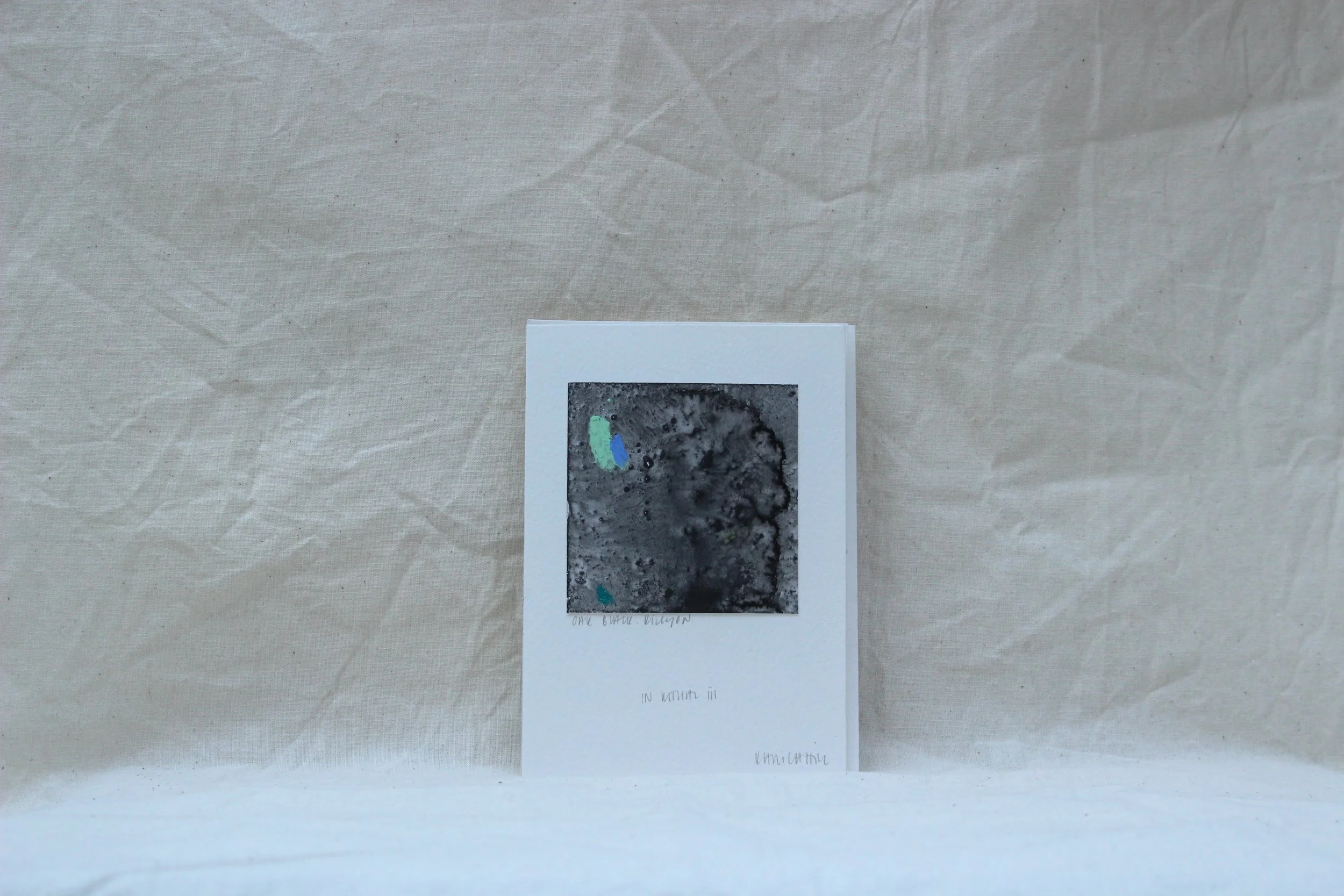 4 - In Ritual I'm There - Oak Black on Yupo - Killyon - 148 x 105mm - Kari Cahill.JPG