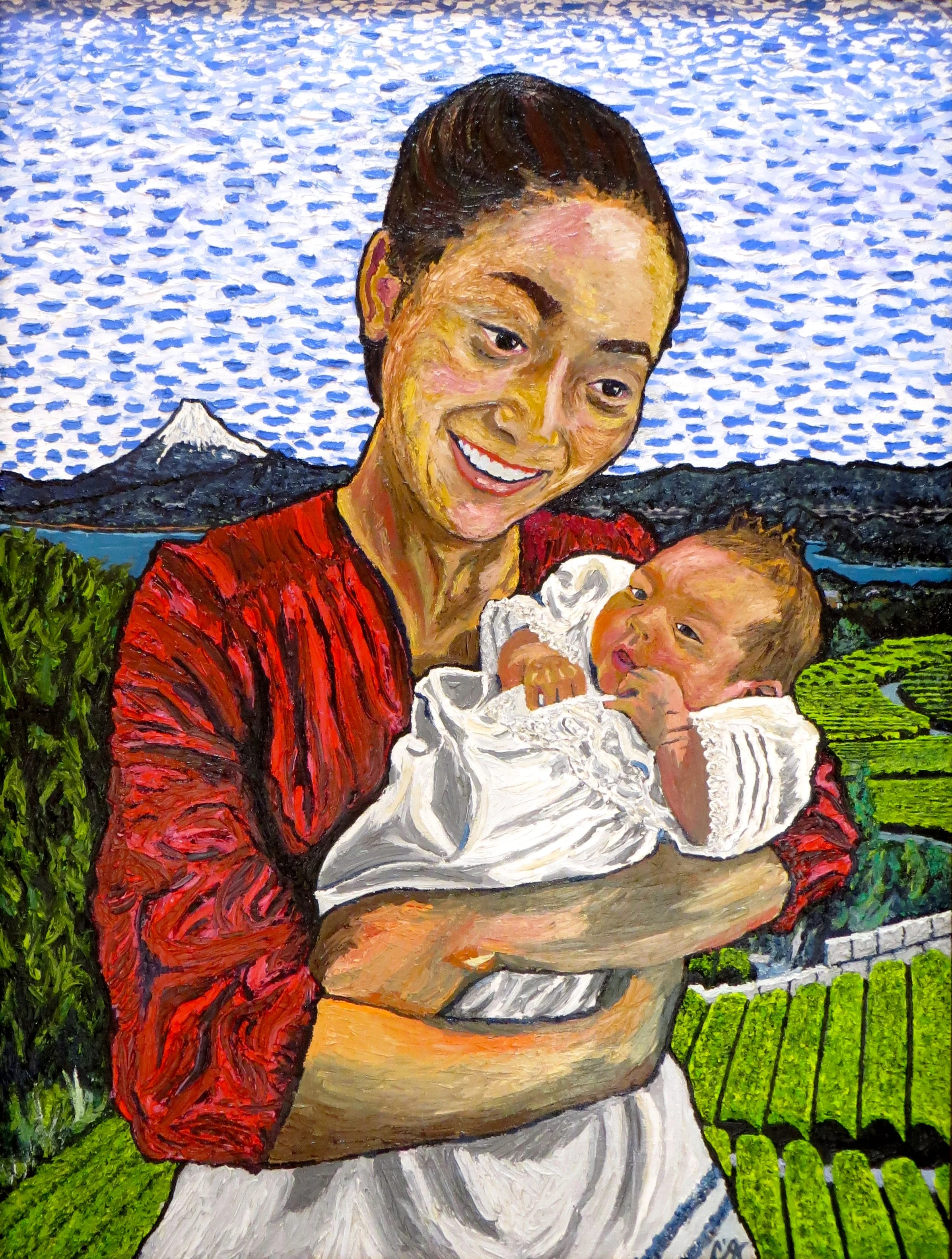 Mother and Child in Japan