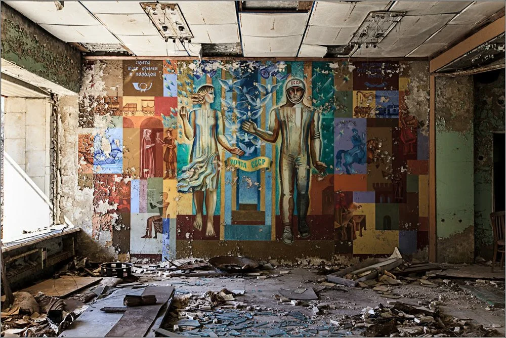  Post Office Pripyat close to Chernobyl. Full set on my&nbsp;  blog   .  