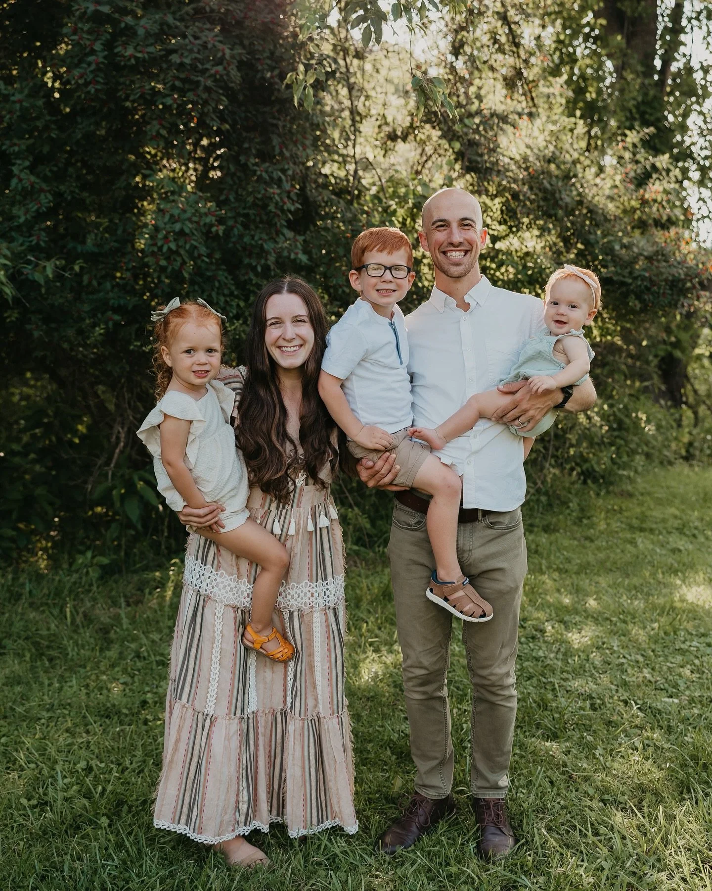 The cutest little group of red headed kids around 🥹