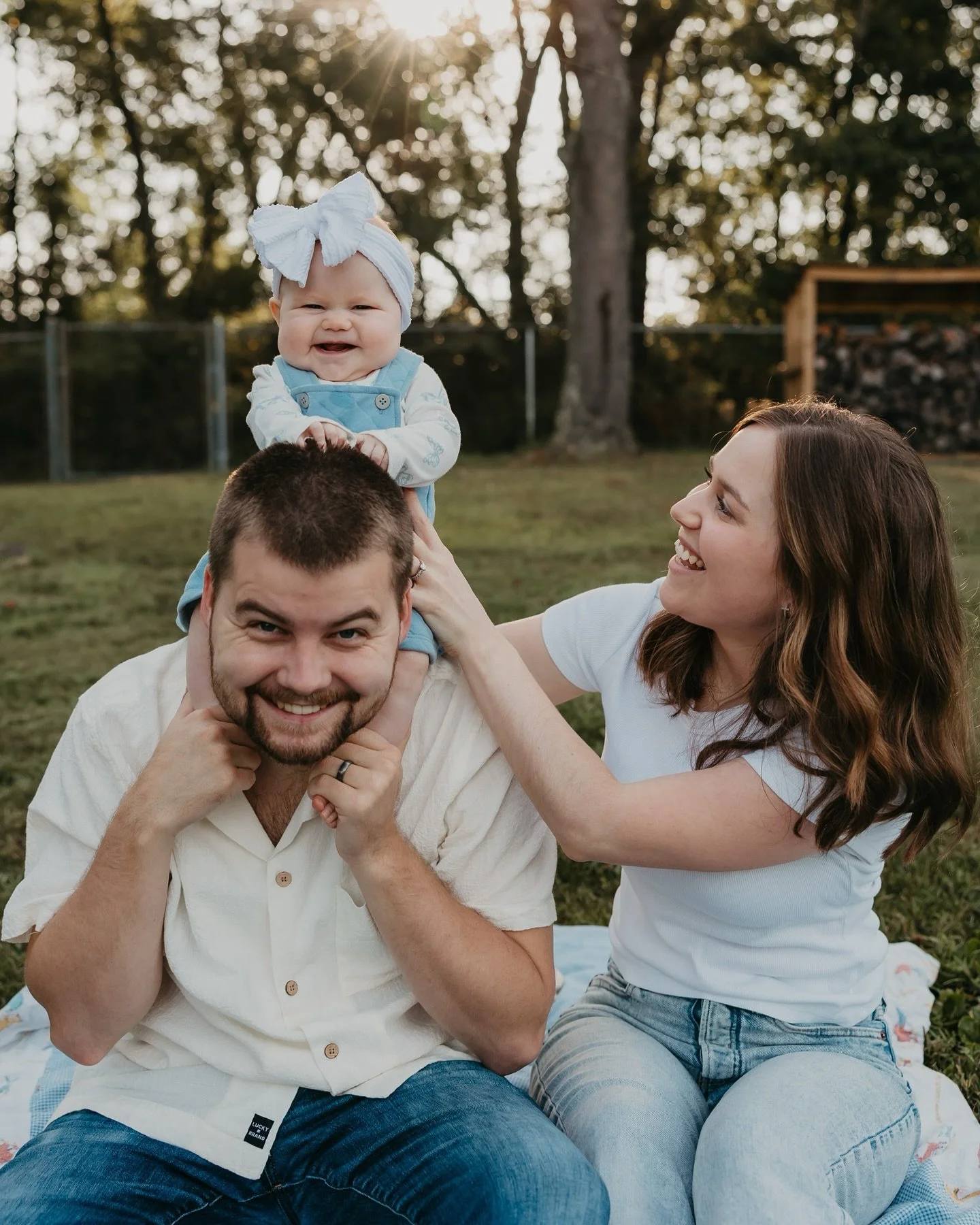 I may be biased, but my sister has the cutest family + little homestead 🍅 🐓 🍉🌱
