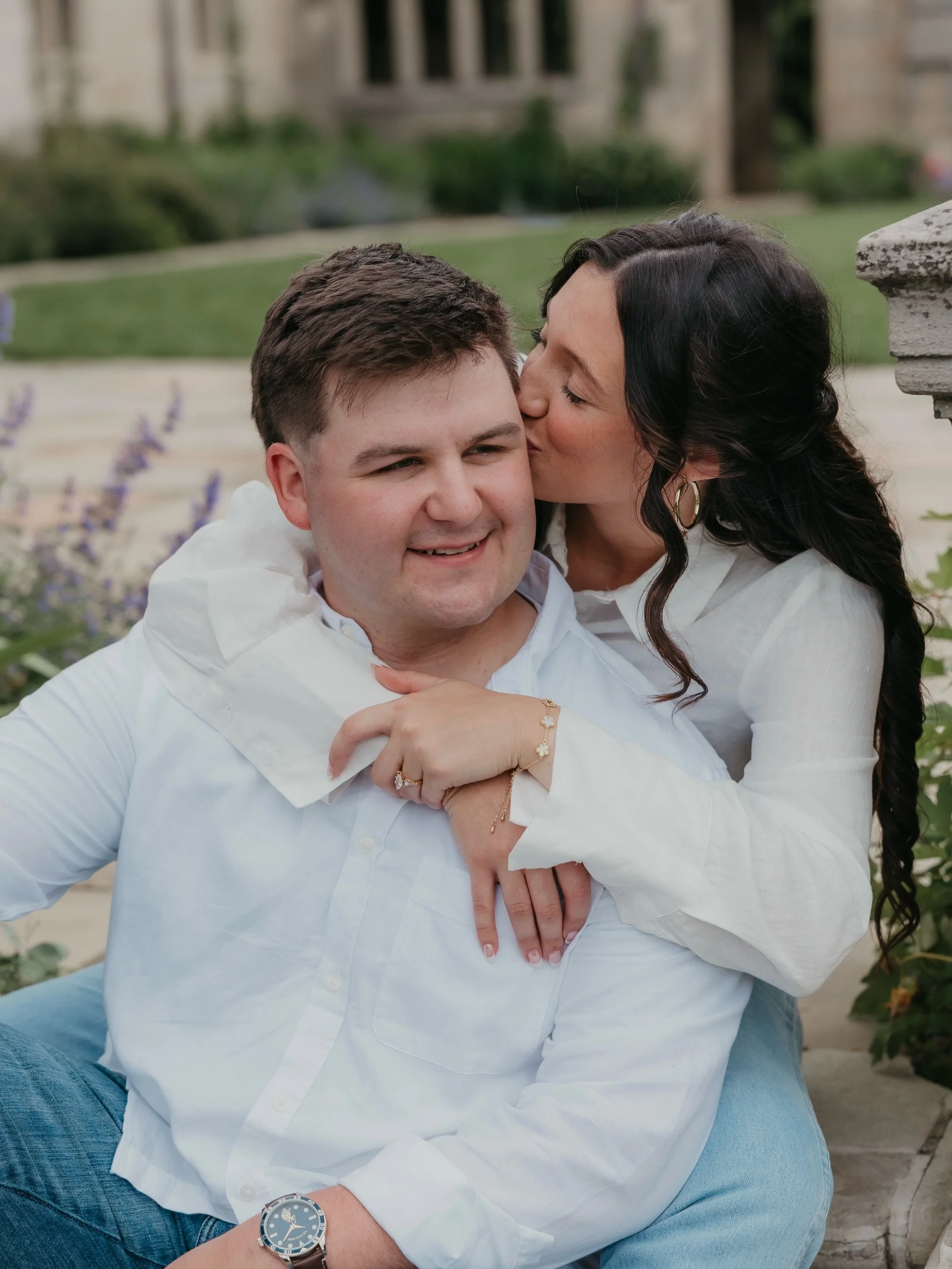 Campbell &amp; Zeke &amp; a dreamy engagement session

#engaged #engagementphotographer #2027bride #weddingphotographer #pittsburghphotographer