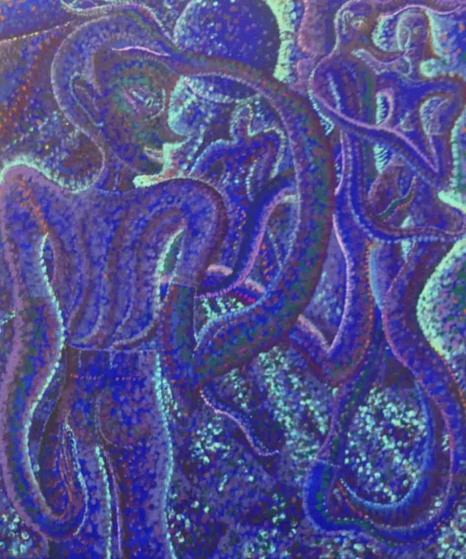Delancy | 2015gouache on linen120 x 100 cm