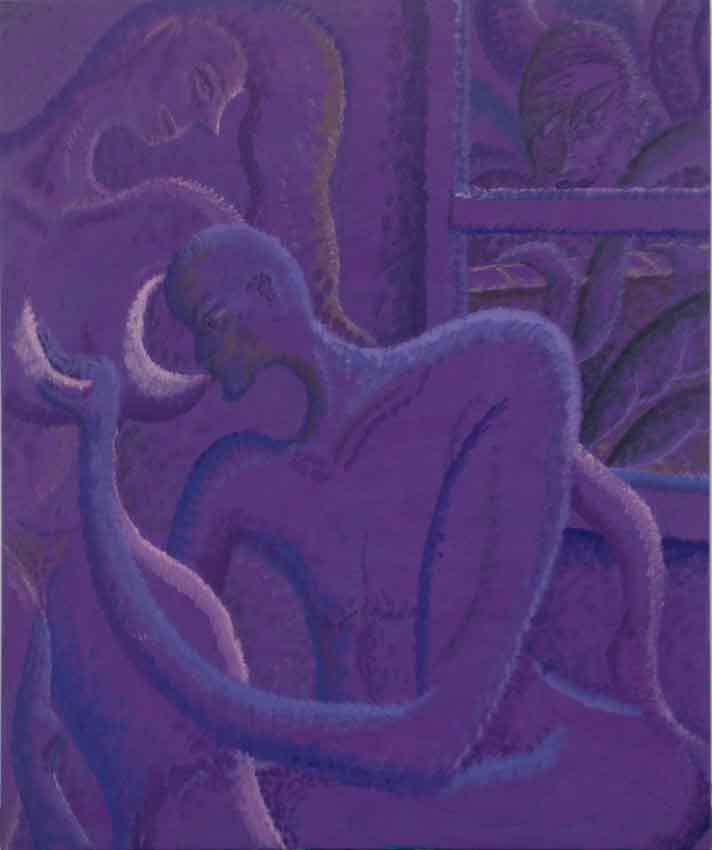 Levender Love | 2015gouache on linen120 x 100 cm