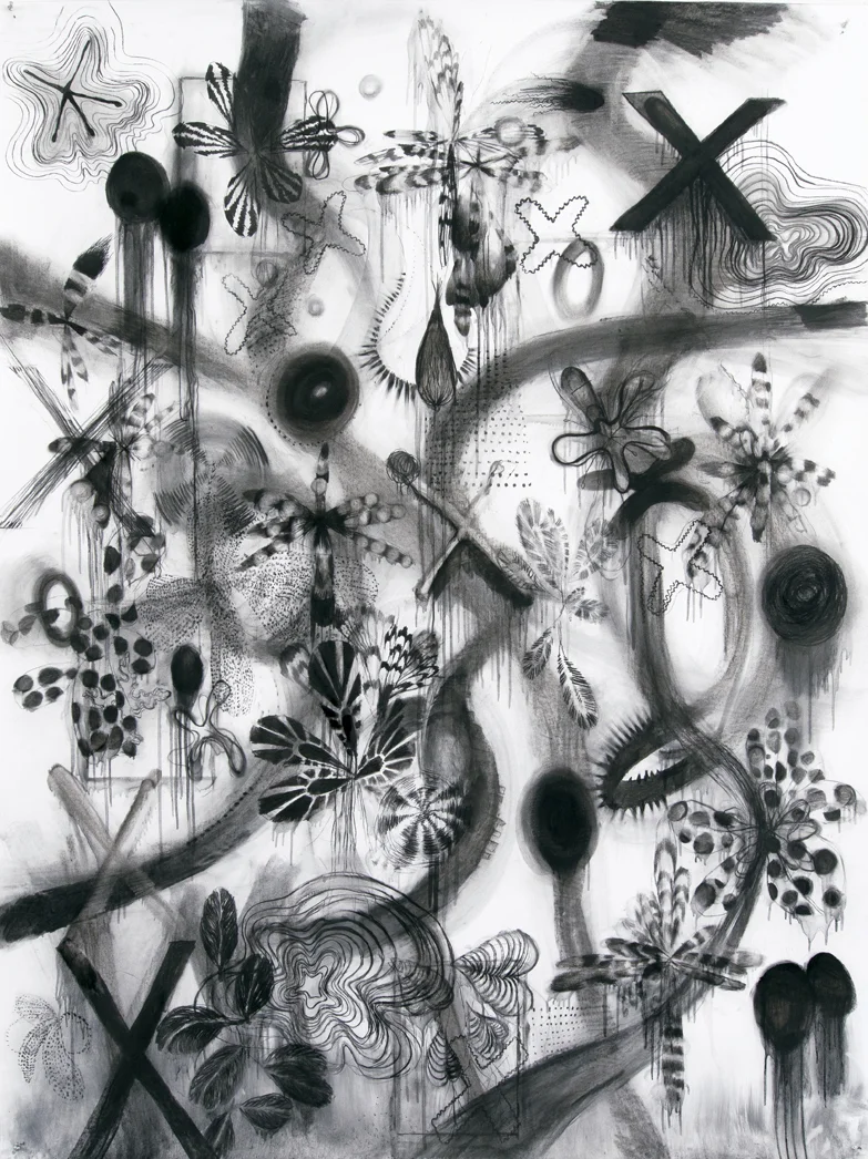 untitled | 2015charcoal on paper200 x 150 cm