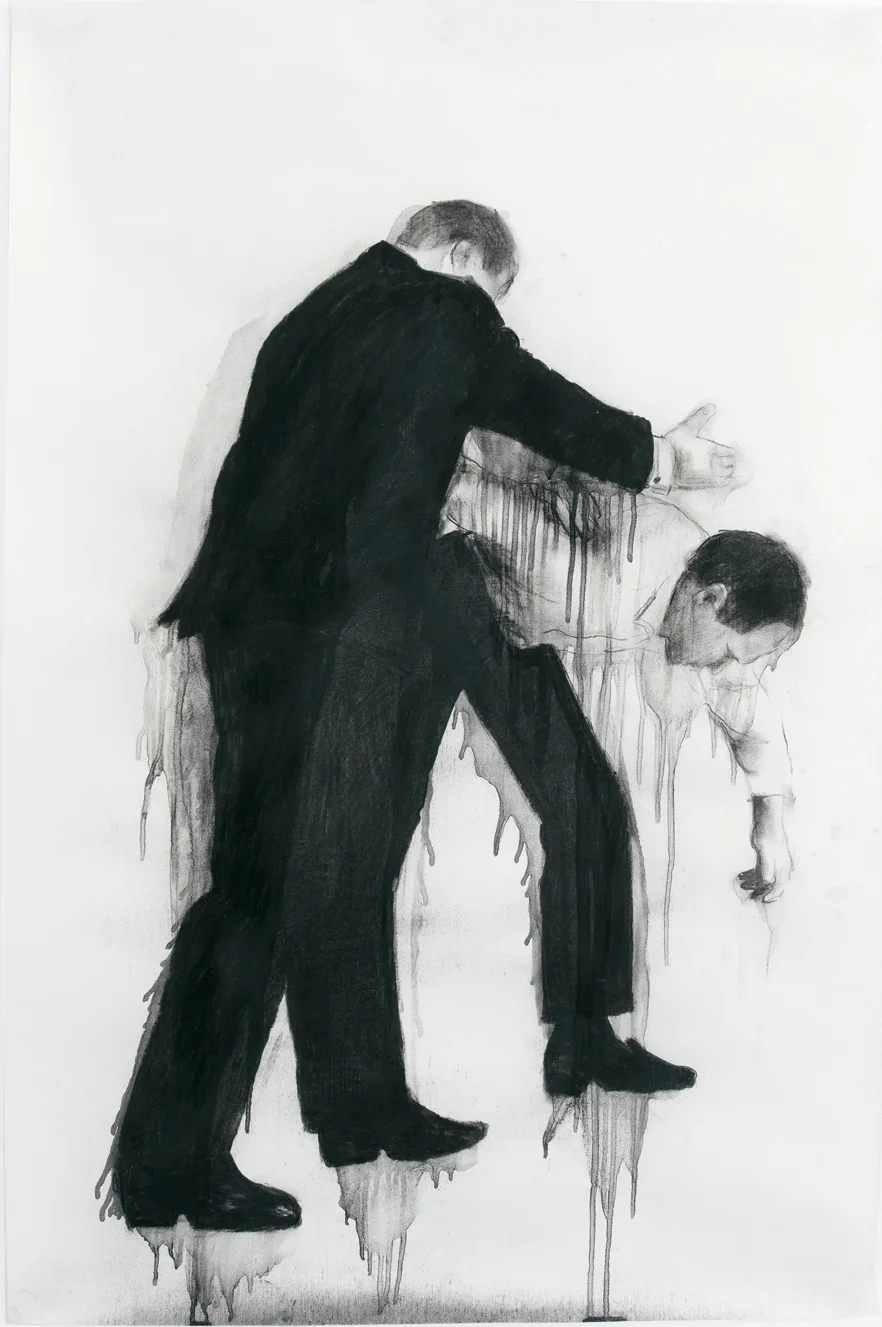 untitled | 2015charcoal on paper97 x 65 cm&nbsp;