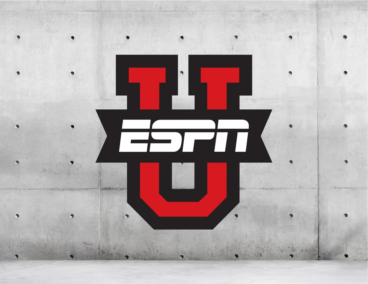 ESPN U Logo Brand Identity Design