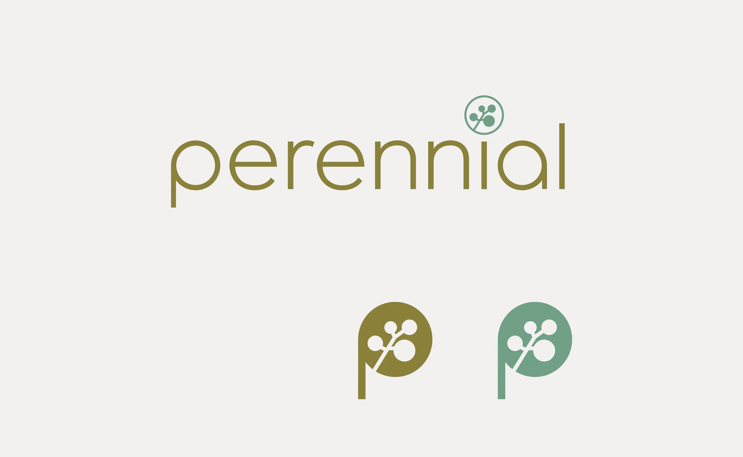 Perennial Logo Brand Identity Design