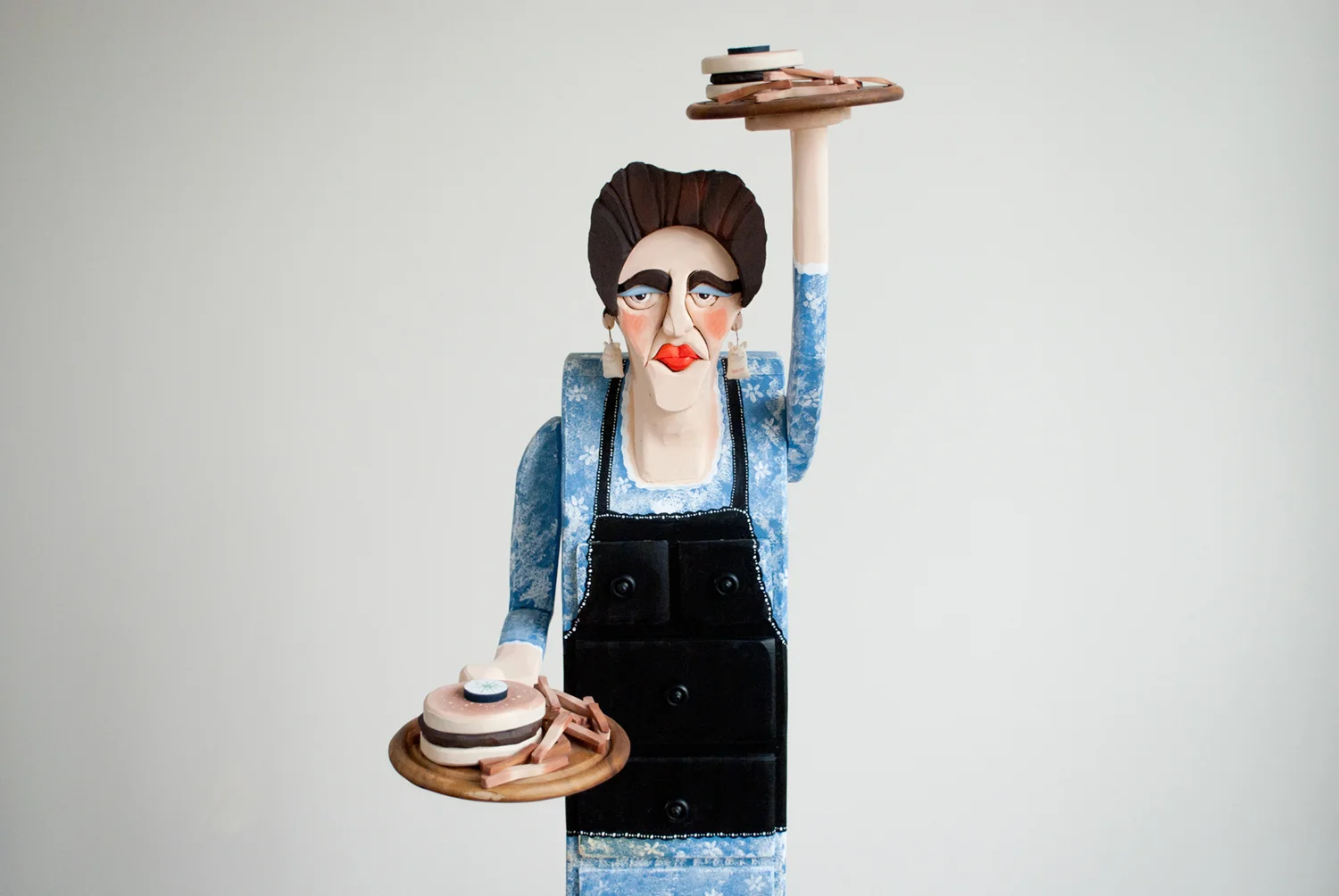 PERSPECTIVE | ON THE COLLECTION: William Saling,  “Peg,” the Ideal Waitress,1994