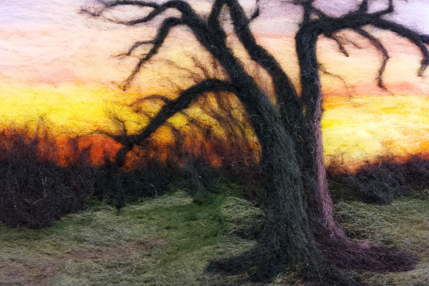 NEEDLE FELTING WORKSHOP | Create a beautiful landscape with Jane Evans