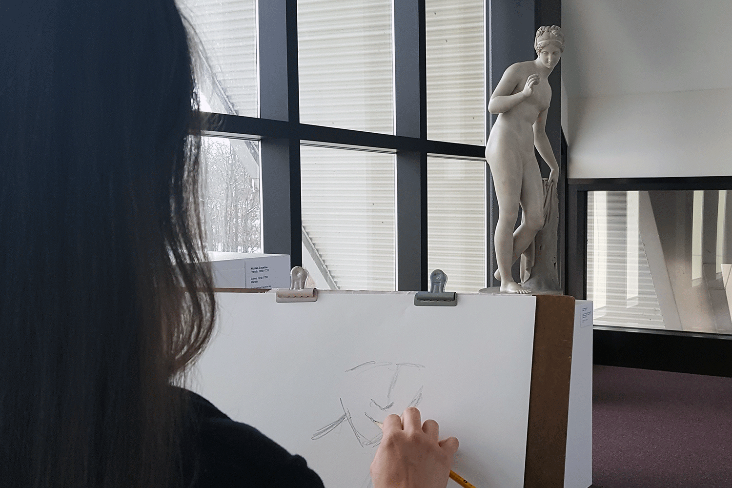 Sessions 1-3: GUIDED GALLERY SKETCH HOUR | First Saturday of the Month