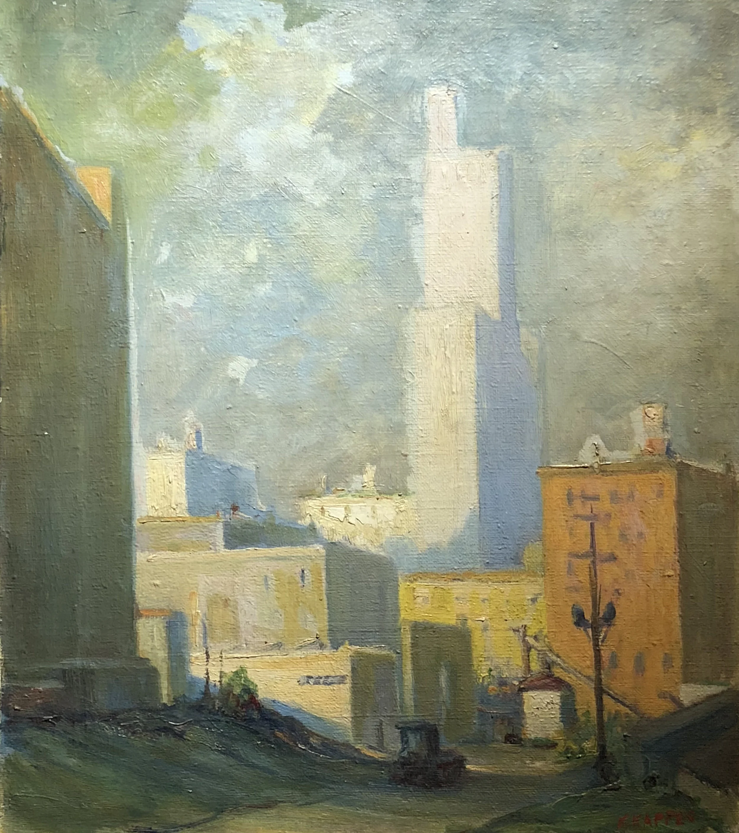Back Street in Toledo, Karl Kappes.JPG