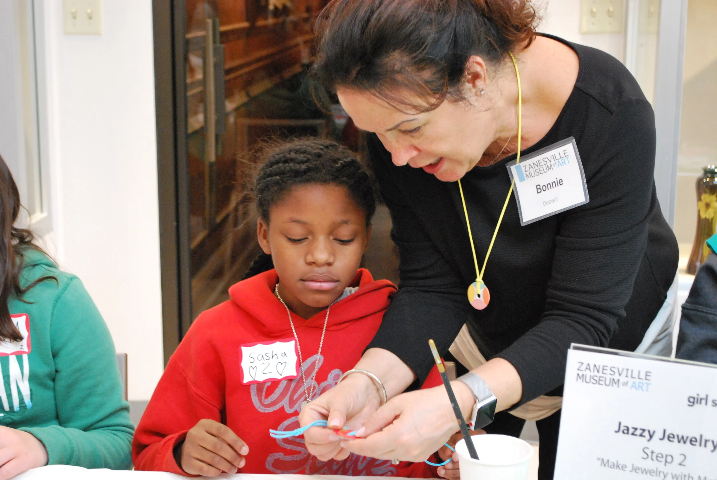 Girl Scout Day at the ZMA: Jazzy Jewelry