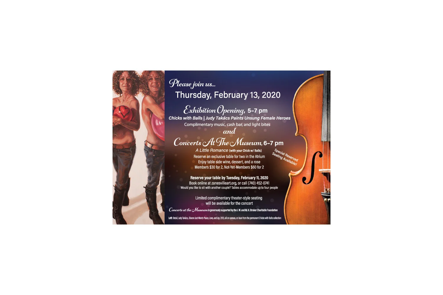 CONCERT and EXHIBITION OPENING