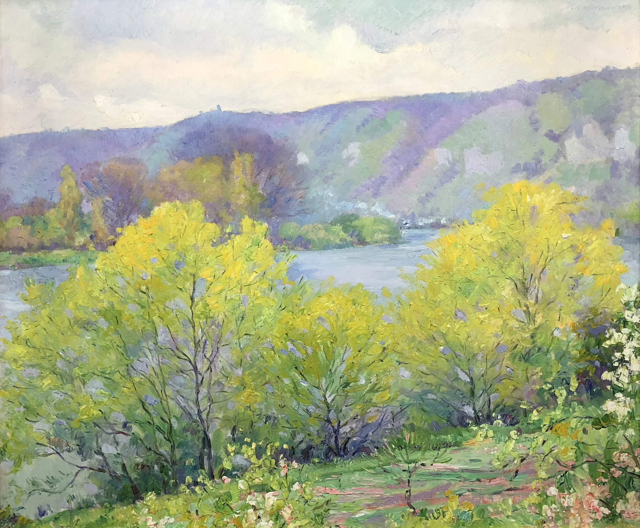 ZMA Puzzler! "Spring in France" by Abraham George Warshawsky