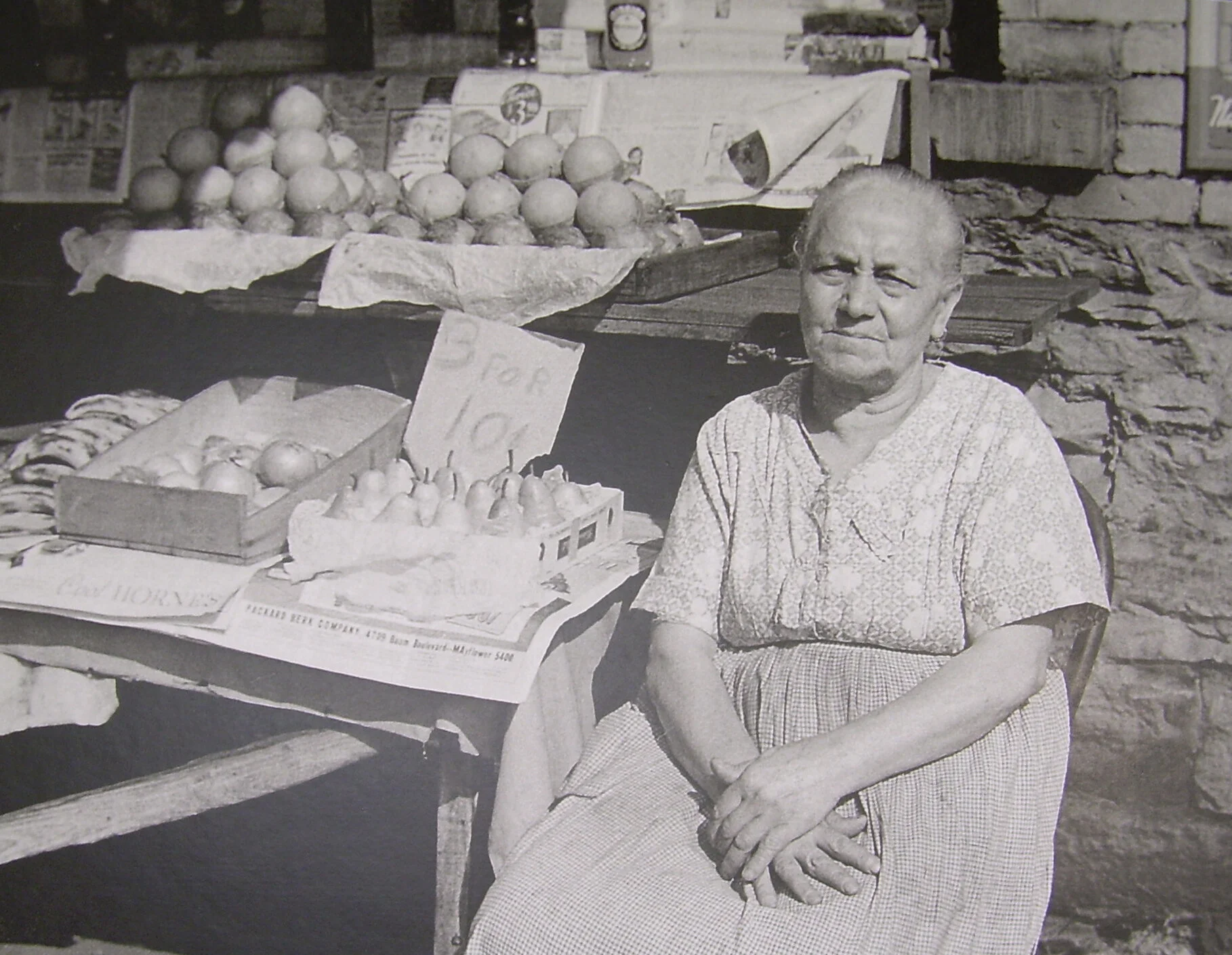 ZMA Puzzler! "5th Street Bridge Fruit Stand, 1936" by Dr. Harry W. Taylor