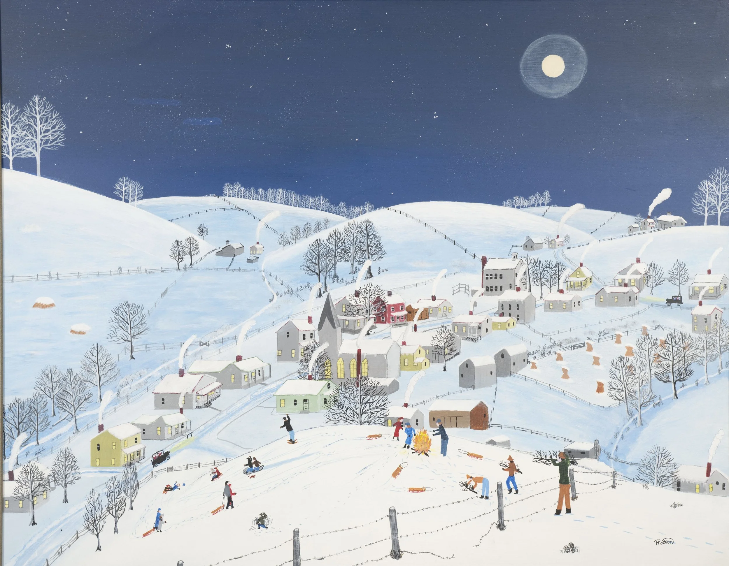 ZMA Puzzler! "Winter Party" by Paul Patton
