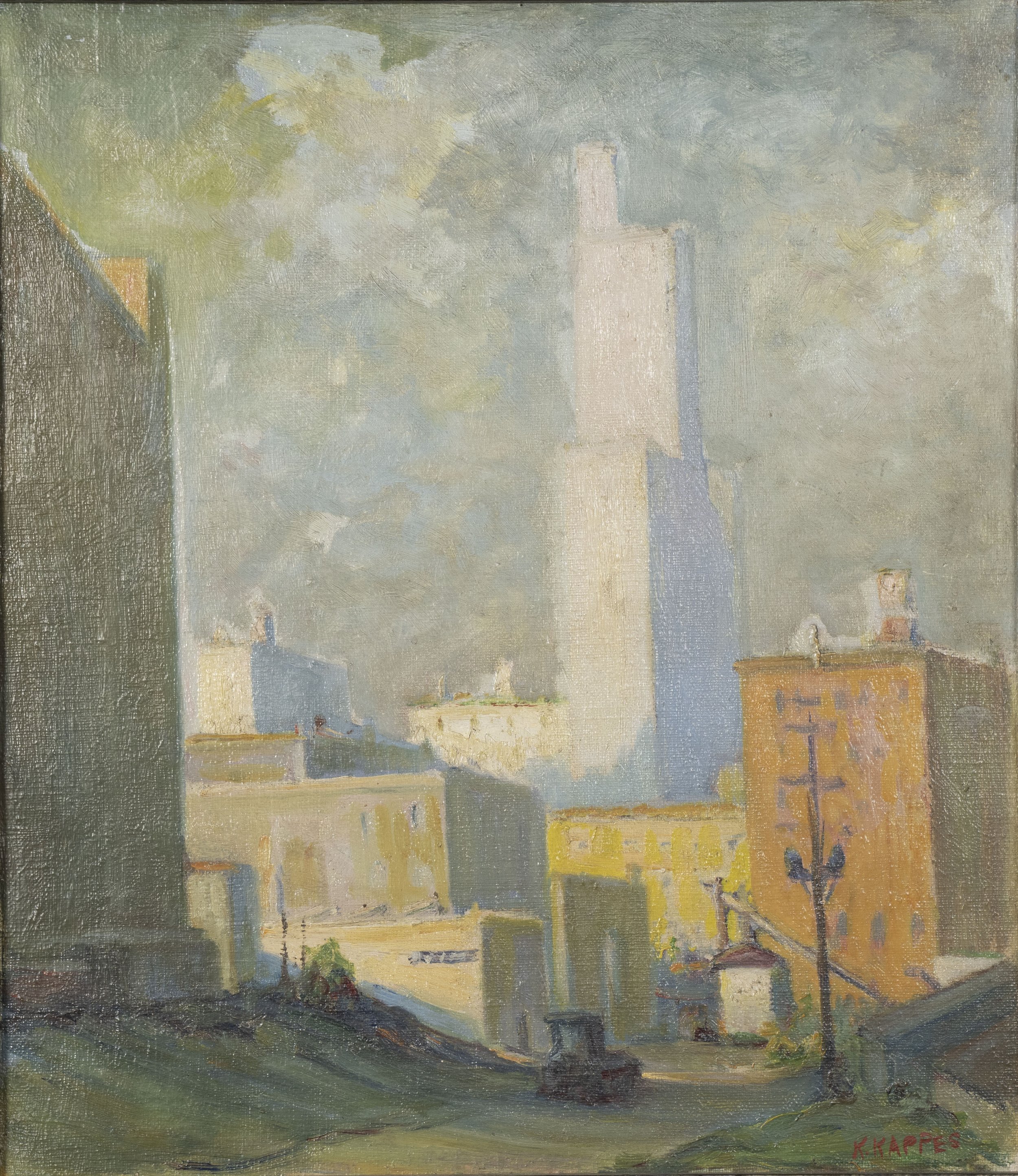 ZMA Puzzler! "Back Street in Toledo" by Karl Kappes