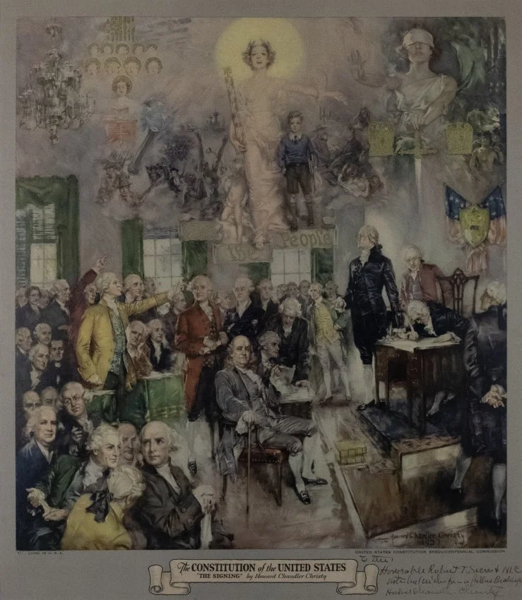 ZMA Puzzler! The Signing of the U.S. Constitution by Howard Chandler Christy