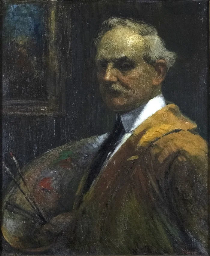 ZMA Puzzler! Self Portrait by Karl Kappes, Circa 1930