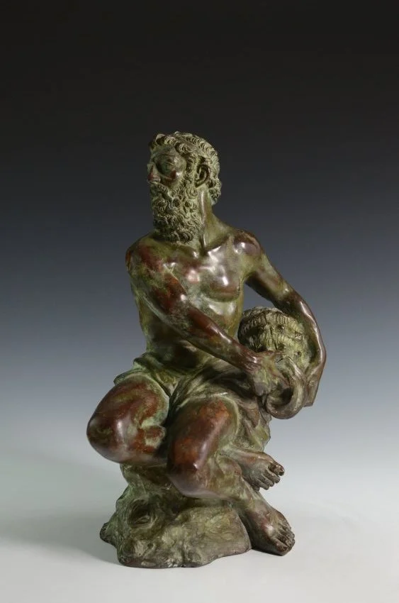 ZMA Puzzler! : Seated Neptune by George M. Miler