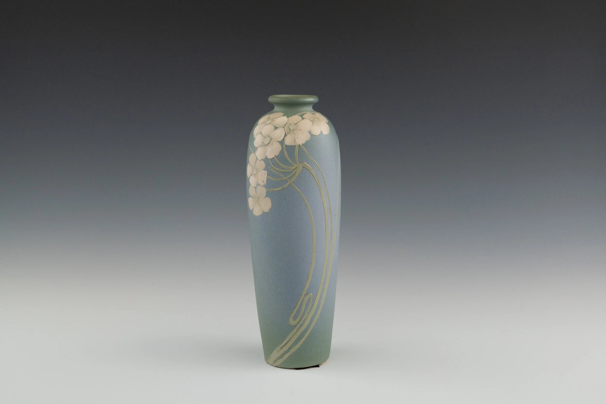2023.013.022 Matt Louwelsa Line Vase Featuring Stylized Flowers.jpg