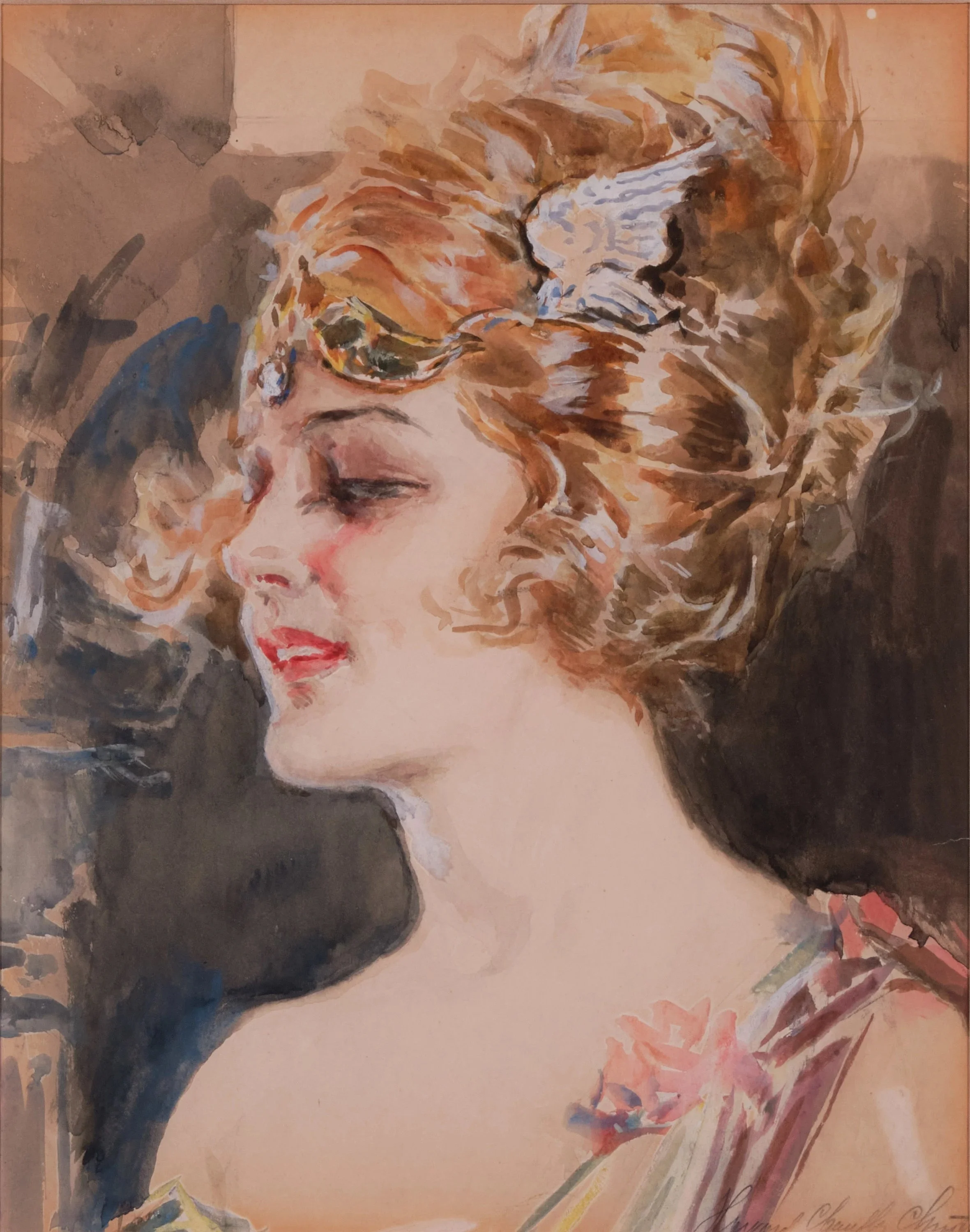 ZMA Puzzler!: Woman in Winged Victory Tiara by Howard Chandler Christy