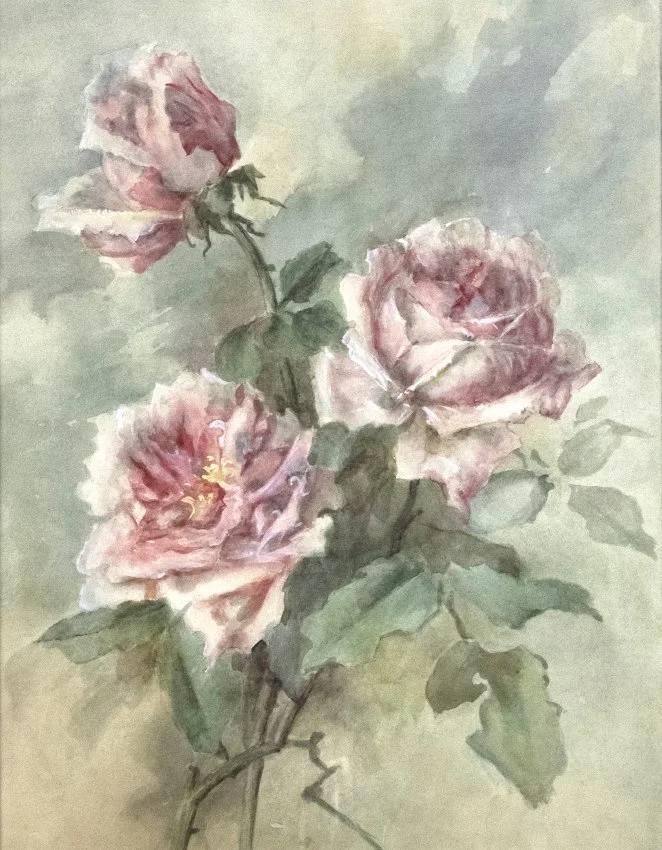 Minute with a Masterpiece: Three Roses by Elizabeth Ayers