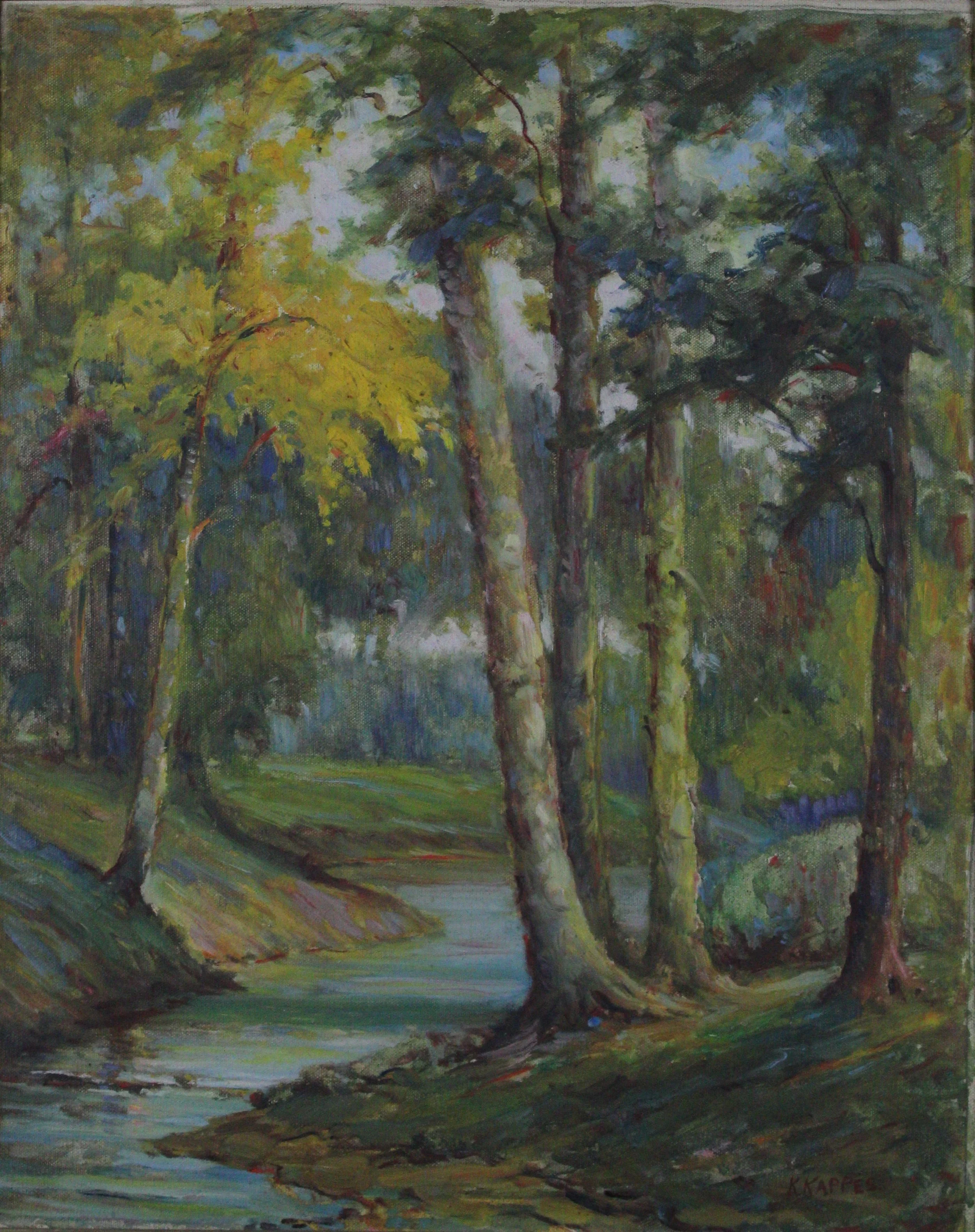 ZMA Puzzler!: Sunlight in the Woods by Karl Kappes