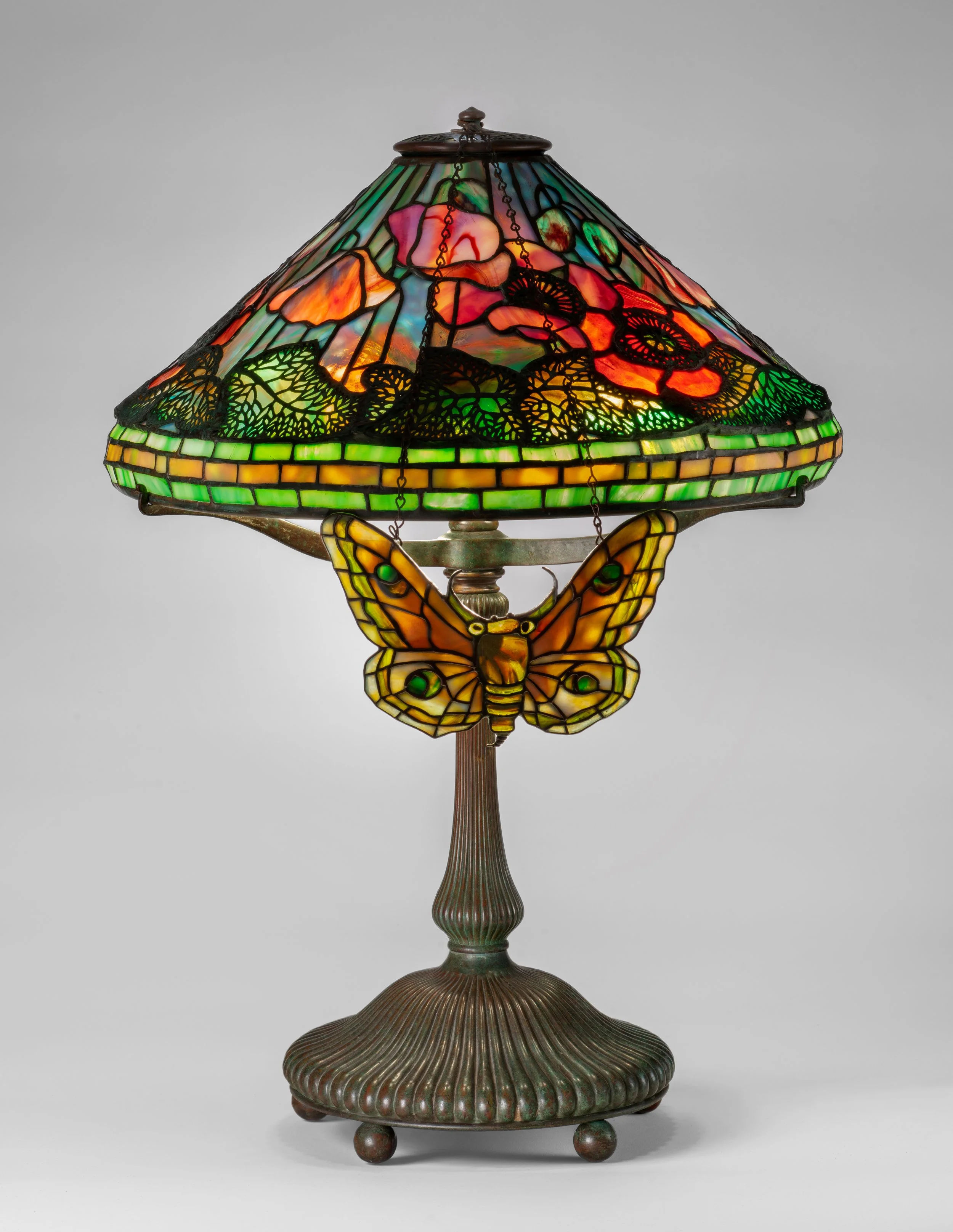 ZMA Puzzler!: Poppy Reading Lamp with Moth Lamp Screen