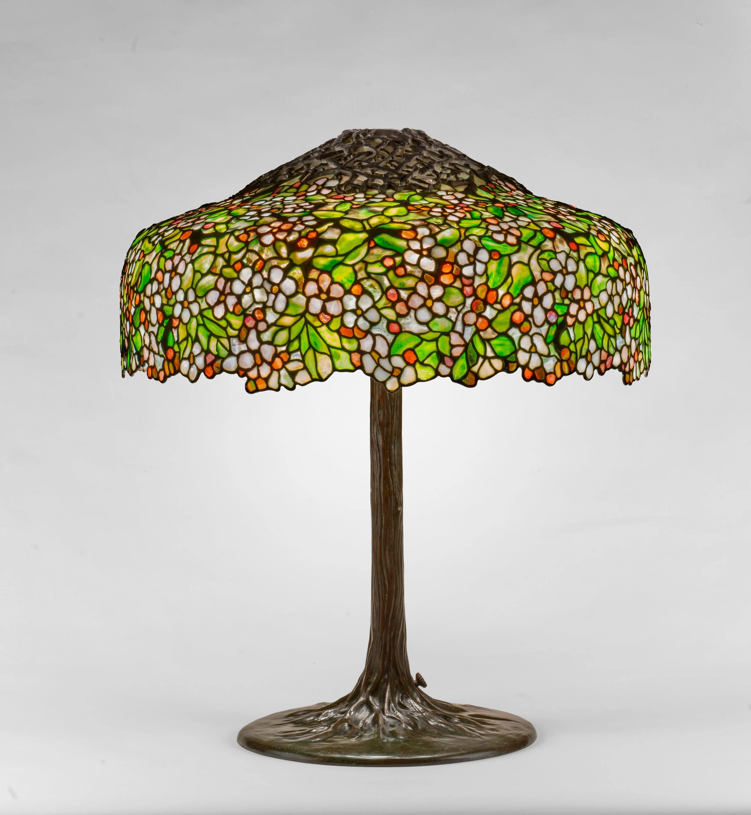 ZMA Puzzler!: Apple Blossom Library Lamp