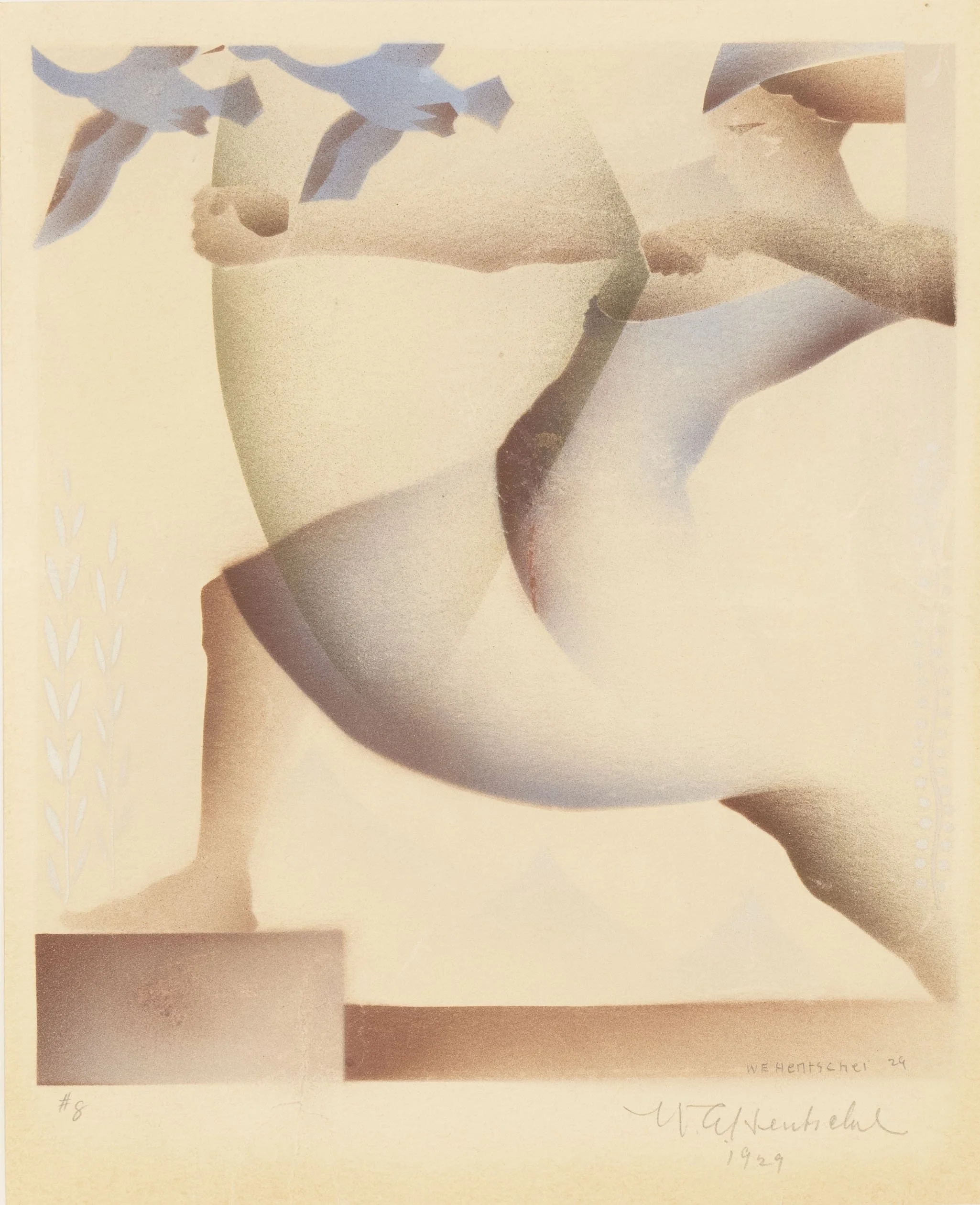 Minute with a Masterpiece: Geese with Archer by William Hentschel
