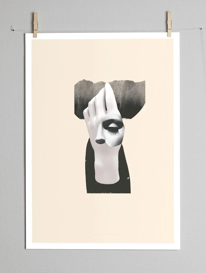 Size: 50x70 cm Offset printed on 200g uncoated Munken Lynx paper