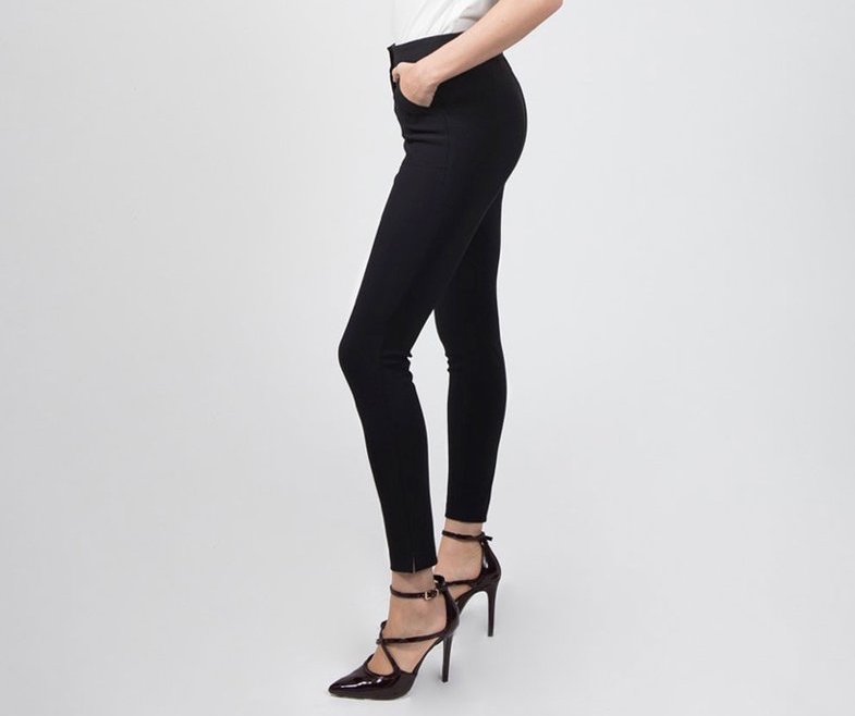   High-Waisted Skinny Ankle,  $198 