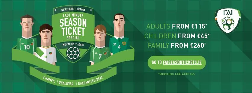 FAI Season Ticket Facebook Post