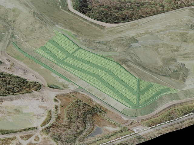 Closure planning - municipal solid waste facility, South Carolina.