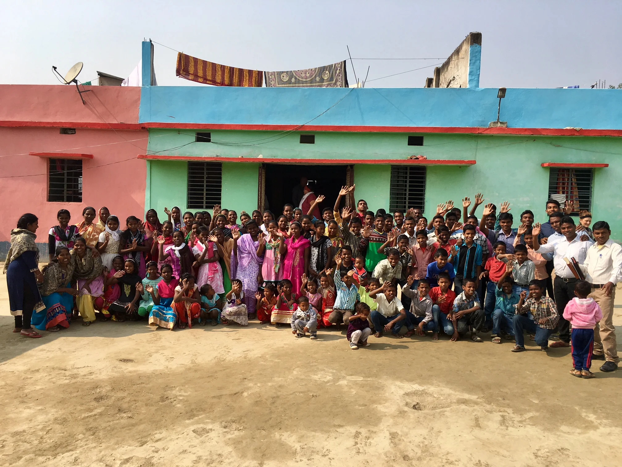 We are thrilled to be able to once again support the efforts of Life Church with their orphanage in India. In addition to funding, their volunteers made two treks to India this year to provide love and support to these very needy children. Once again, these smiles and laughter are the greatest gift of all.