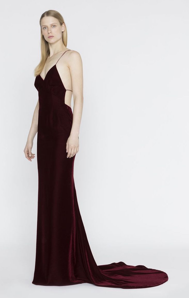 satin slip dress h&m