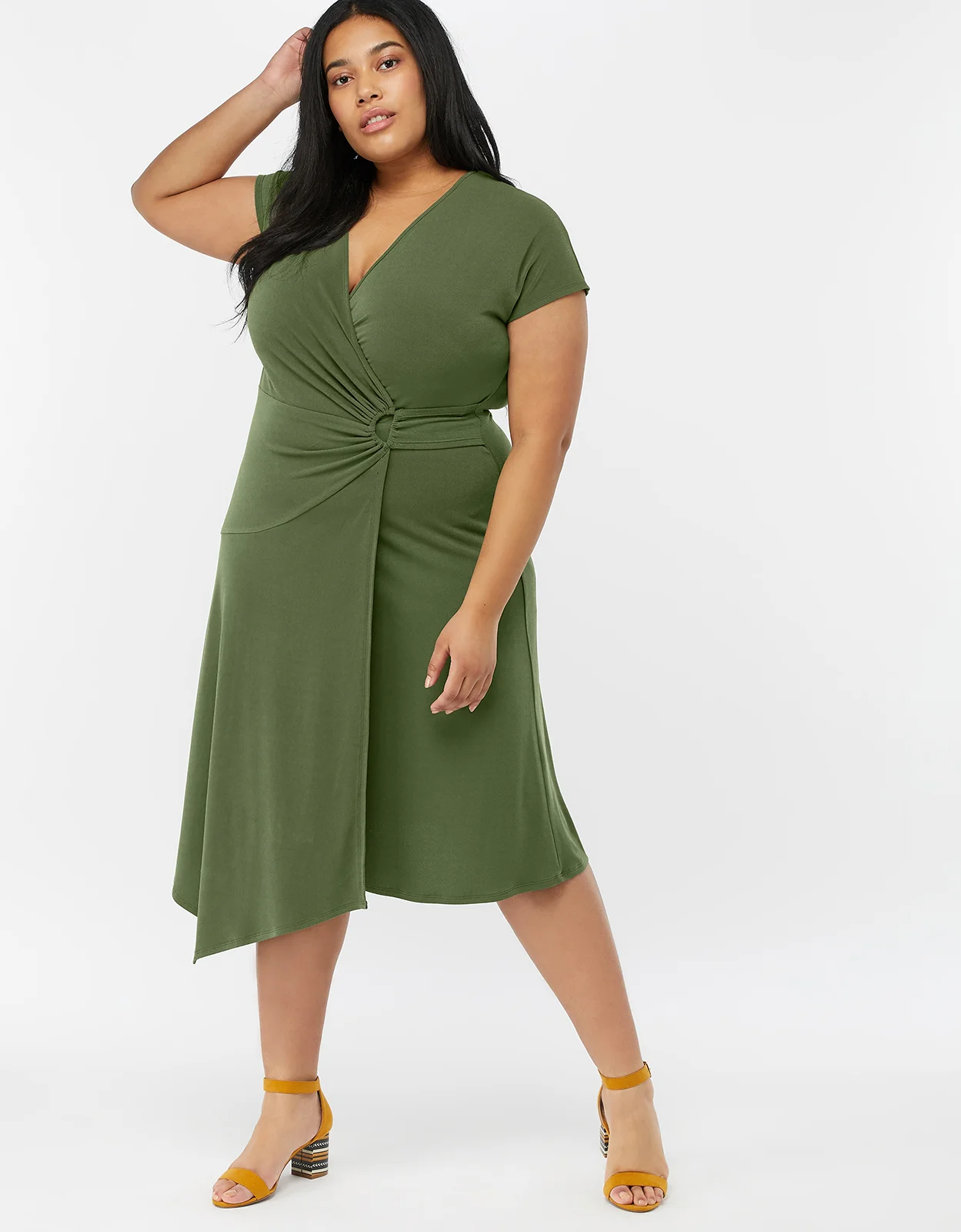 plus size wedding guest long dresses