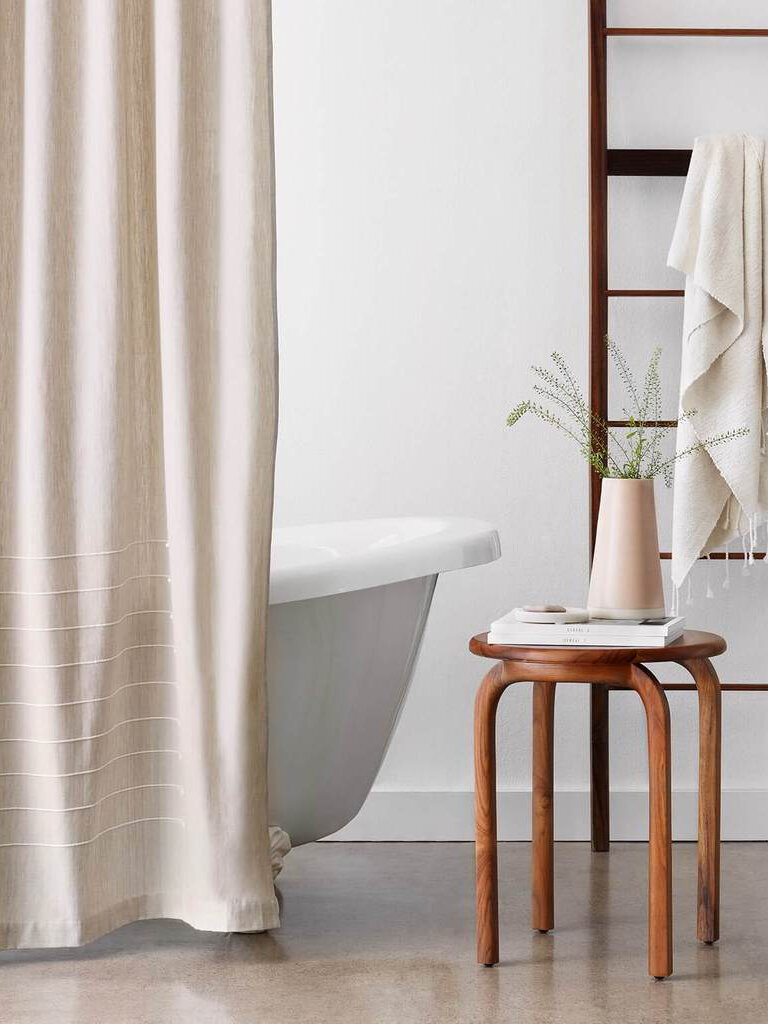6 Eco Friendly Shower Curtains For An, Large Shower Curtains Nz