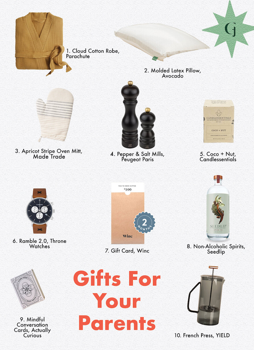 good gifts to get your parents
