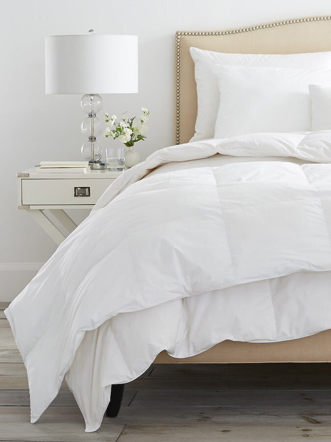 7 Organic Comforters For The Super Soft, King Bedding On Queen Bed
