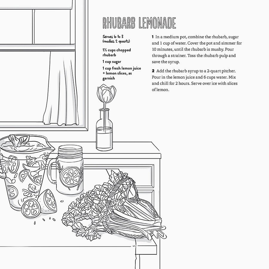 A Cozy Coloring Cookbook