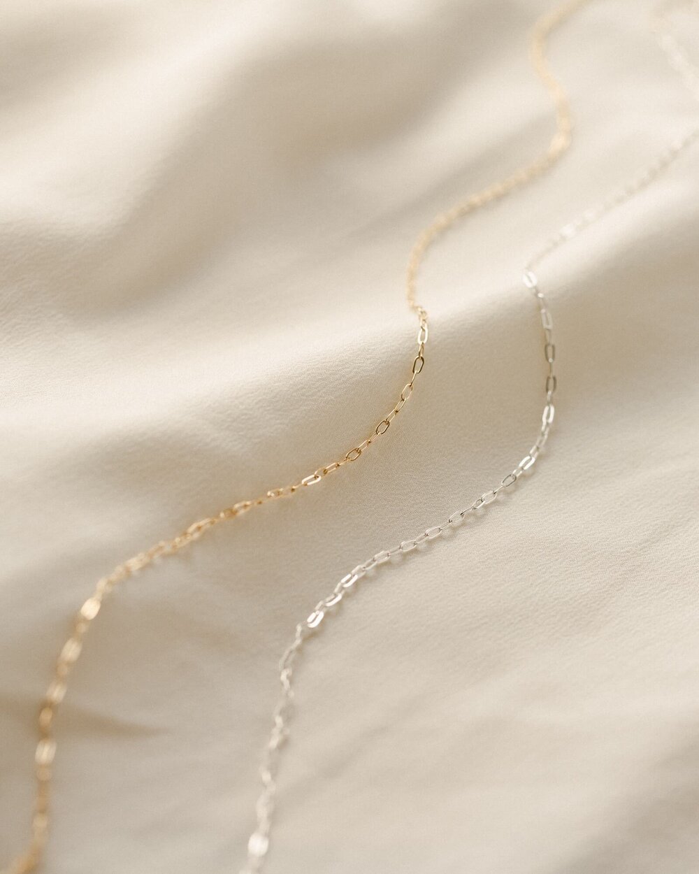 GLDN Mini Paperclip Chain Necklace