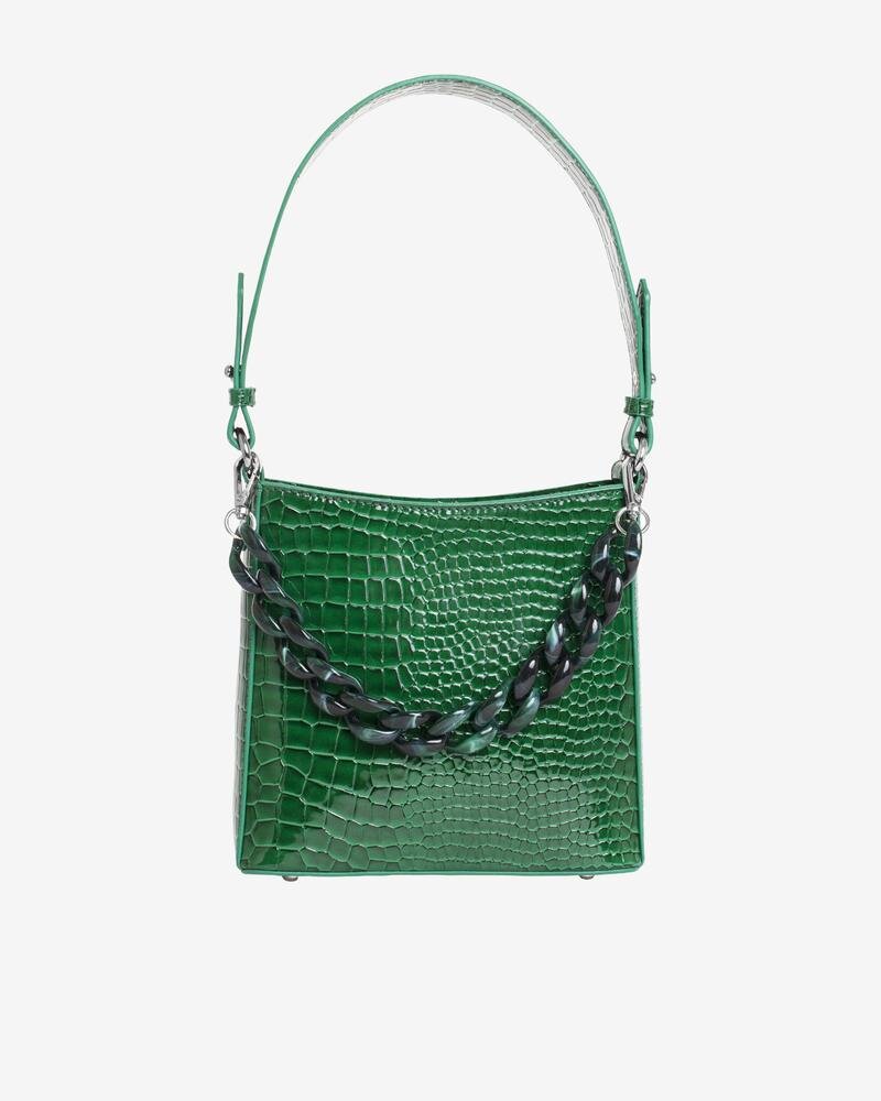 HVISK Amble Croco Small Geen Bag