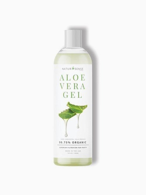 best organic aloe vera brands for nourishing your skin - natursense aloe vera gel