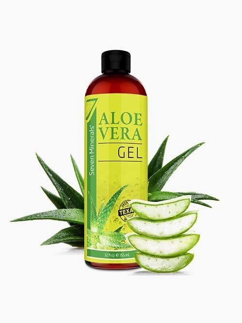 best organic aloe vera brands for nourishing your skin - seven minerals aloe vera gel