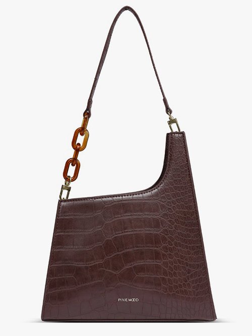 Pixie Mood asymmetrical vegan shoulder bag